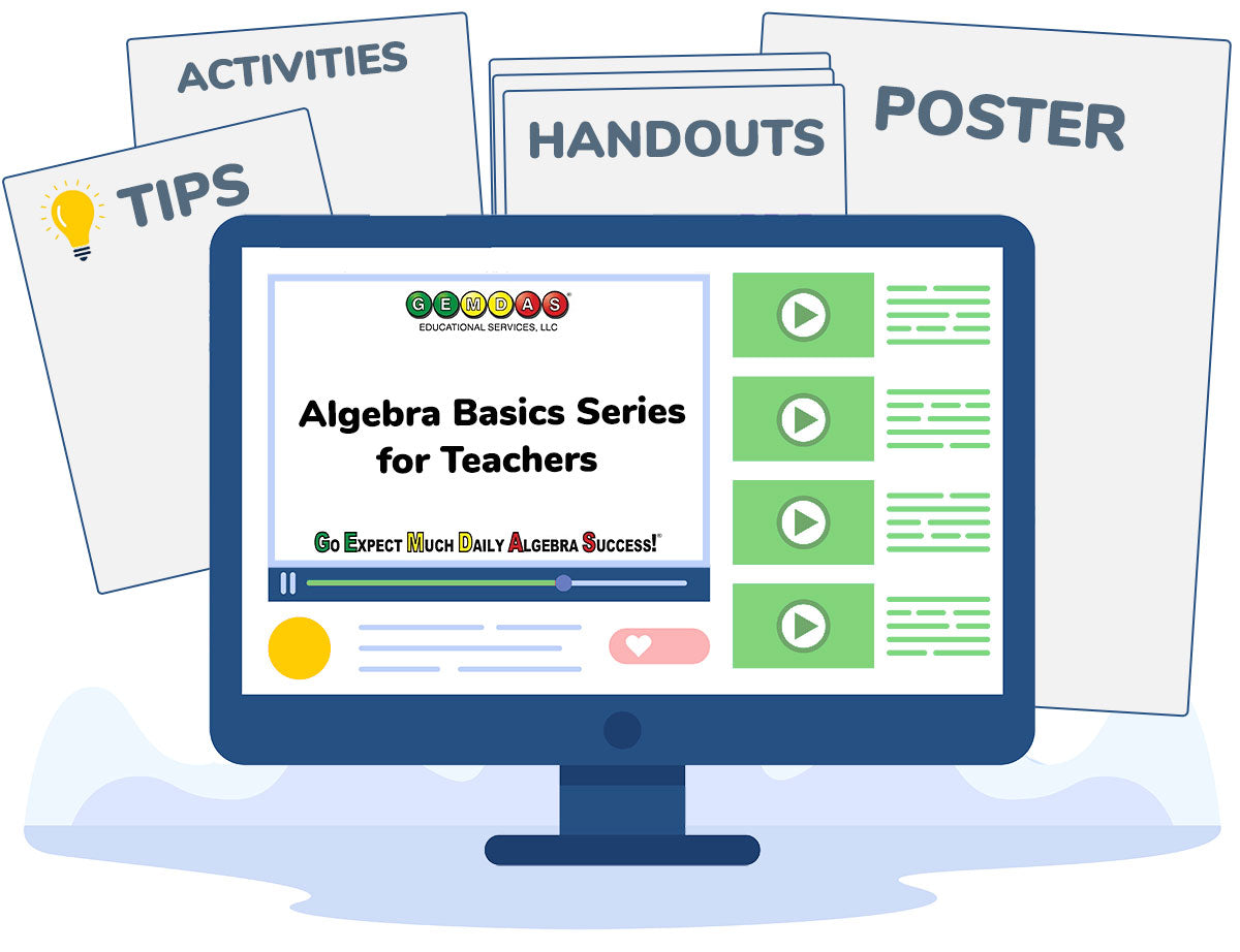 Algebra Basics Video Series for Teachers